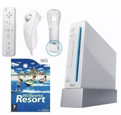 Nintendo Wii Sports Resort Game Pack Console Motion Plus Controller FREE P&P UK