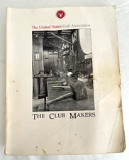RARE -The U. S. Golf Association The Club Makers Identification  FREE SHIPPING