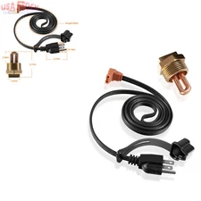 2.3100003 Engine Block Immersion Heater for Eagle, Jeep, Renault, 400W, 120V NPT