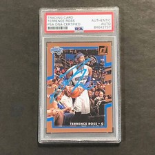 2017-18 Donruss #107 Terrence Ross Signed Card AUTO PSA Slabbed Magic