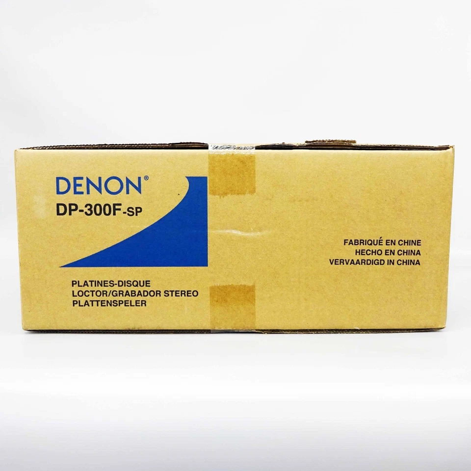 DENON Full Auto Record Player DP-300F-SP Premium Silver Japan NEW - Image 3 of 4