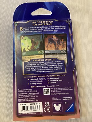 Disney Lorcana - Shimmering Skies Starter Deck, Emerald/Steel, Scar/Kronk |  eBay
