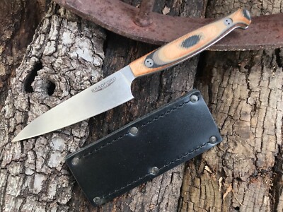 Bradford Paring Knife AEB-L Steel, G-Wood Handle, 3.8  Blade, Culinary Tool