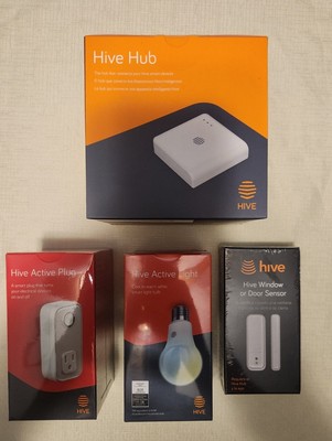 Hive Smart Home Kit - Hub, Active Plug, Light Bulb,  Window / Door Sensors
