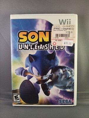 Sonic Unleashed (Microsoft Xbox 360, 2008) Complete In Box