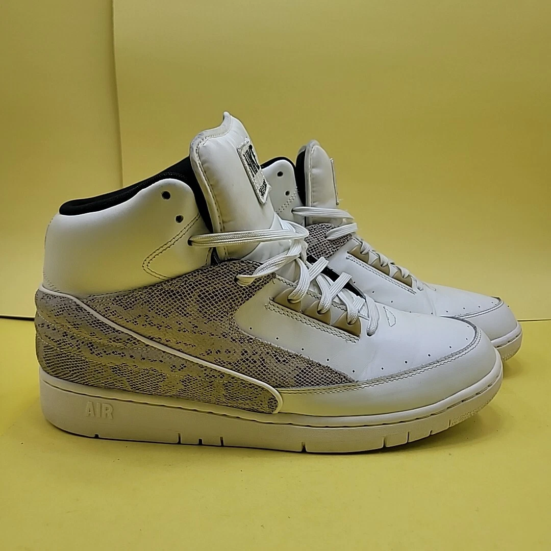 Nike 2014 Air Python Sail High-top Shoes Men\'s 7 Lace up 705067-100 Sneakers GUC 2014 RARE Nike Air Python  main image 2