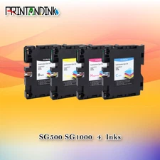 For Sawgrass Virtuoso SG500 SG1000 Ultra High Definition dye sublimation ink set