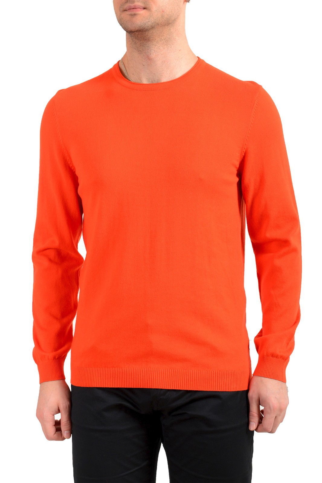 Свитер-пуловер с круглым вырезом Hugo Boss Mens Genter-3 Regular Fit US L IT 52 18490₽