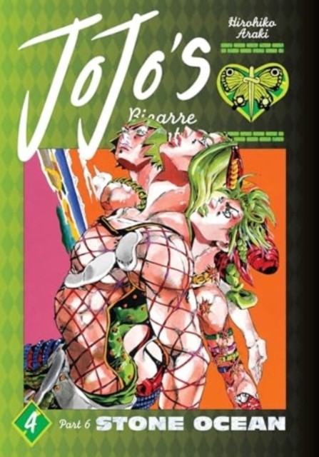 JoJos Bizarre Adventure Part 6Stone Ocean Vol. 4 by Hirohiko Araki HARDBACK