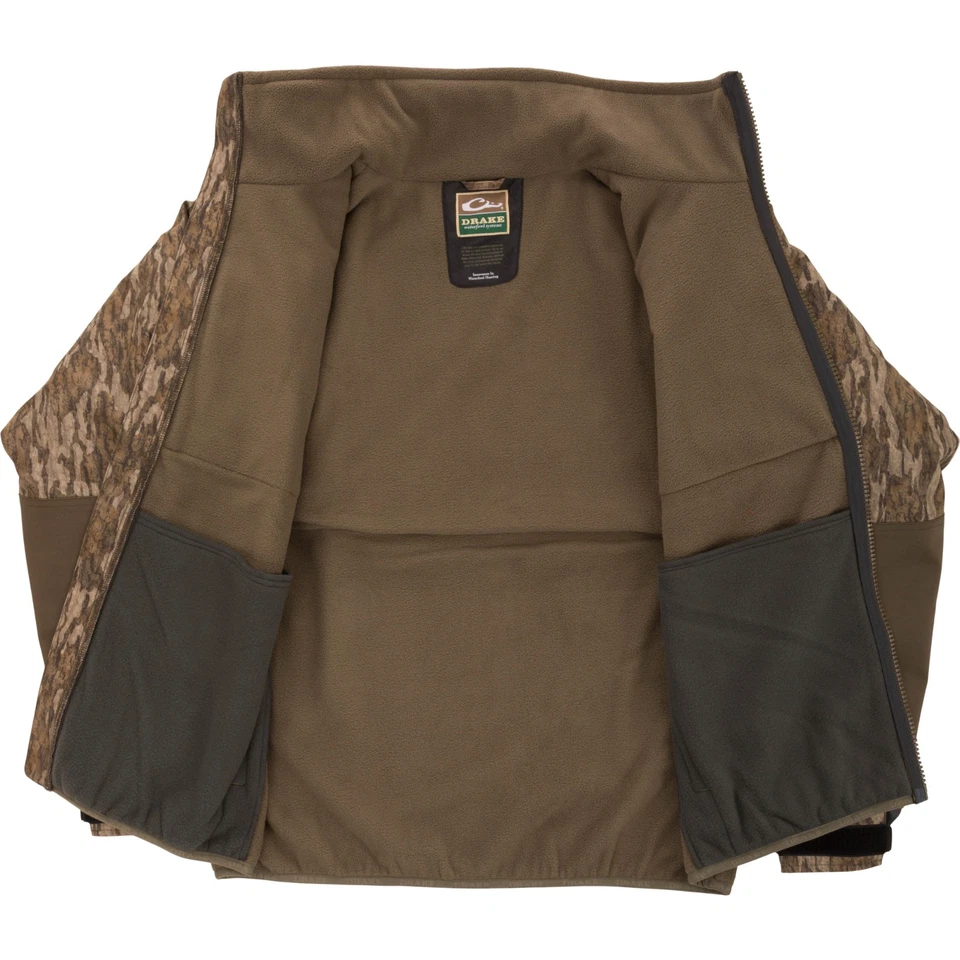 Drake Waterfowl MST CommandXT Eqwader Full Zip Camo Duck Hunting Jacket - Image 3 of 4