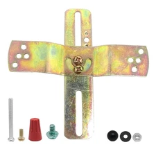 2set Light Fixture Mounting Bracket,4" Universal Chandelier Crossbar with Scr...