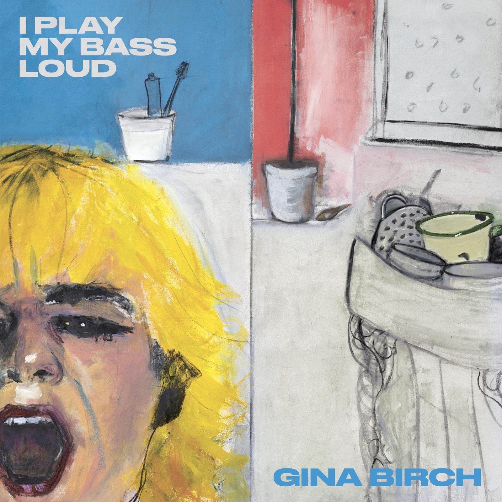 Gina Birch I Play My Bass Loud CD TMR776CD NEW