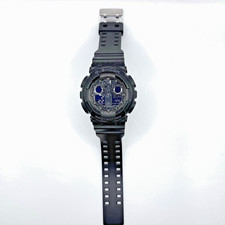 Orologio da polso uomo Casio G-Shock 5081 GA-100CF in resina nera