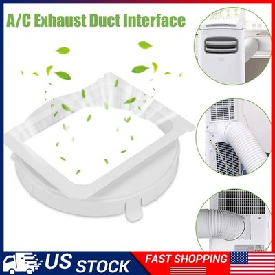 Portable Air Conditioner Square Pipe Connector For Exhaust Hose Interface New