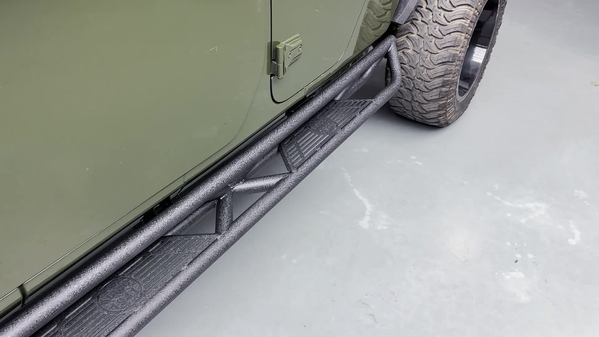 Running Boards Side Step Nerf Bars w/Since 1941 For Jeep Gladiator