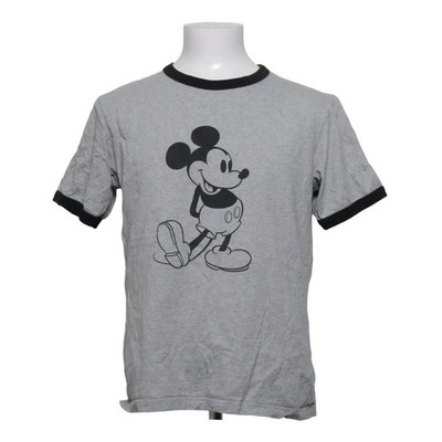 Uniqlo x UT, T-shirt, Größe: M, Mickey Mouse, Grau/Schwarz #RAl