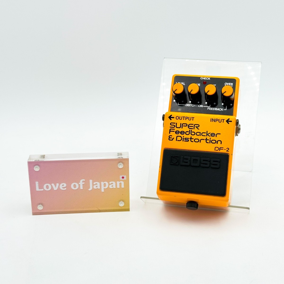ギター boss superfeedbacker and distortion Boss DF-2 Super Feedbacker & Distortion Guitar Effect Pedal