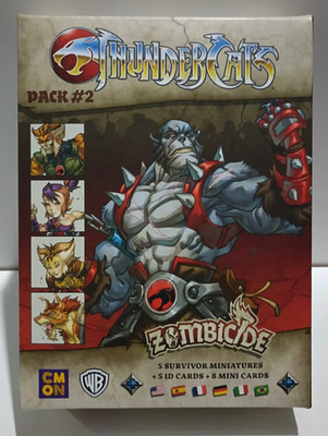 Zombiecide Black Death Thundercats Character Pack 2 - (Komplett) - Selten