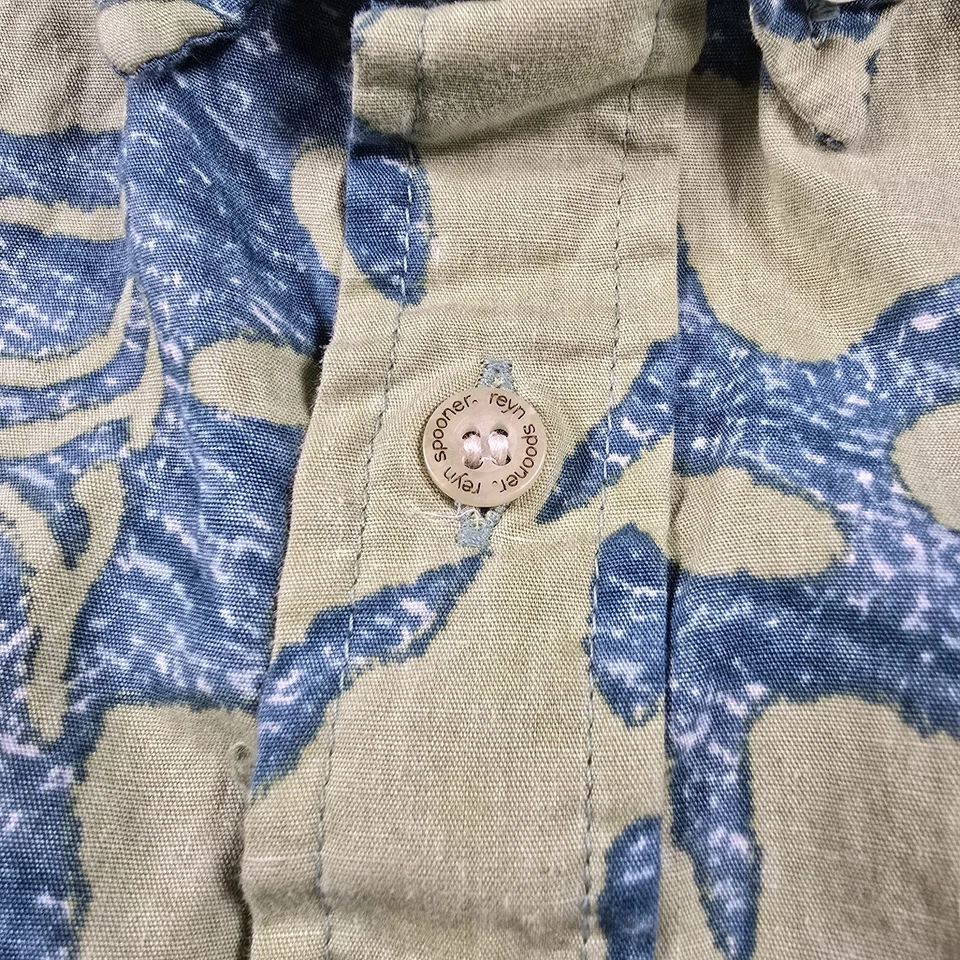 Camisa Reyn Spooner Juvenil XS 4-5 De Colección Hawaiana Hecha en Algodón Hawaiano  Foto 3 de 4