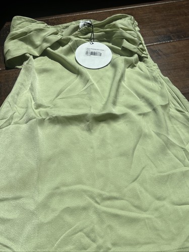 Princess Polly IRENA STRAPLESS MINI DRESS Green New Size 4