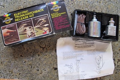 NOS Cal Custom Hawk Electric Trunk or Hatchback Release 4002 Ford Chevy Dodge +