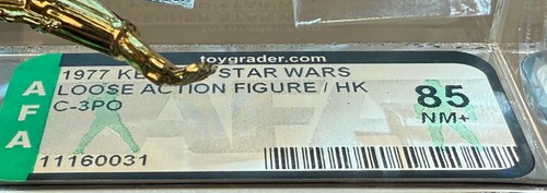 AFA 85 Kenner 1978 Star Wars Original lose C-3PO First 12 Mint lose 85 Beispiel - Bild 11 von 12