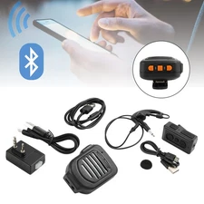 Wireless Bluetooth PTT Controller Earphone K Plug Adapter for Baofeng 5R TYT US