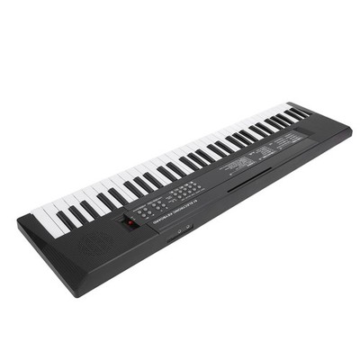 61 Key Keyboard Piano Smoothly Plastic Keyboard Piano Portable Compact Electric