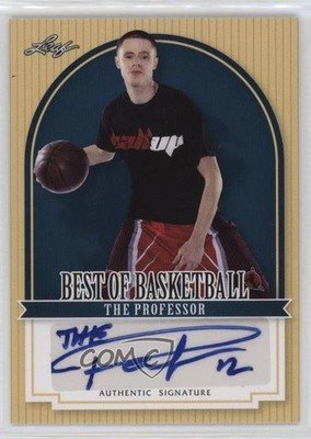2012 Leaf Best of Basketball Grayson Boucher The Professor #TP1 Auto qf8