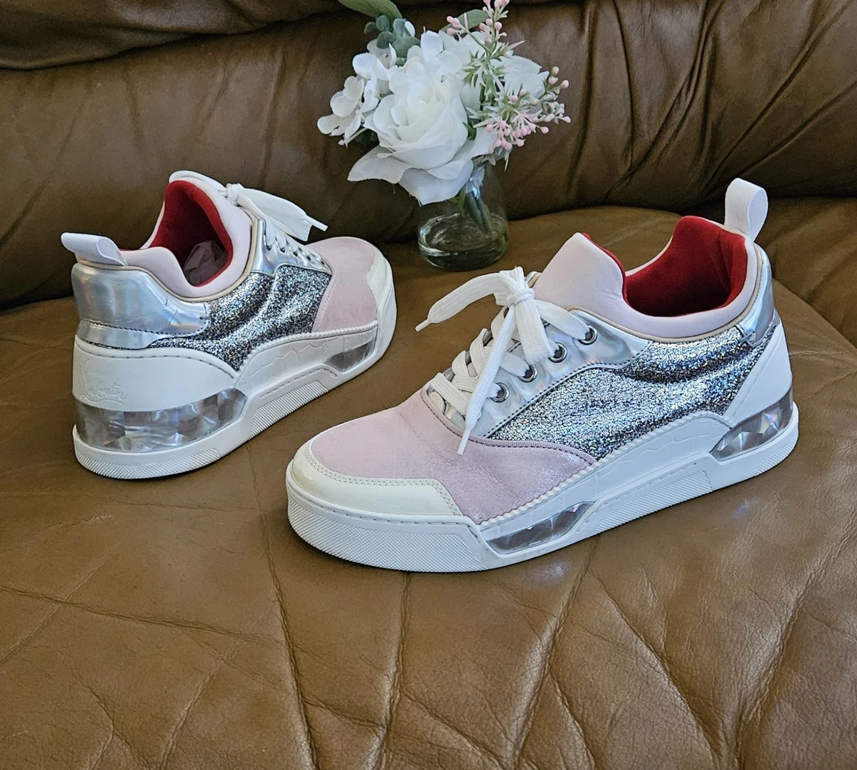 Christian Louboutin Glitter Athletic Shoes for Women for sale | eBay
