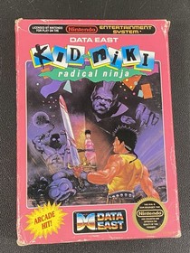 Kid Niki Radical Ninja NES Complete CIB with Box and Manual (Nintendo) Data East
