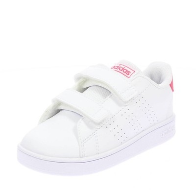 Adidas Advantage Cf I - Sneaker mit Rissen weiß - Größe 25 Kinderschuhe