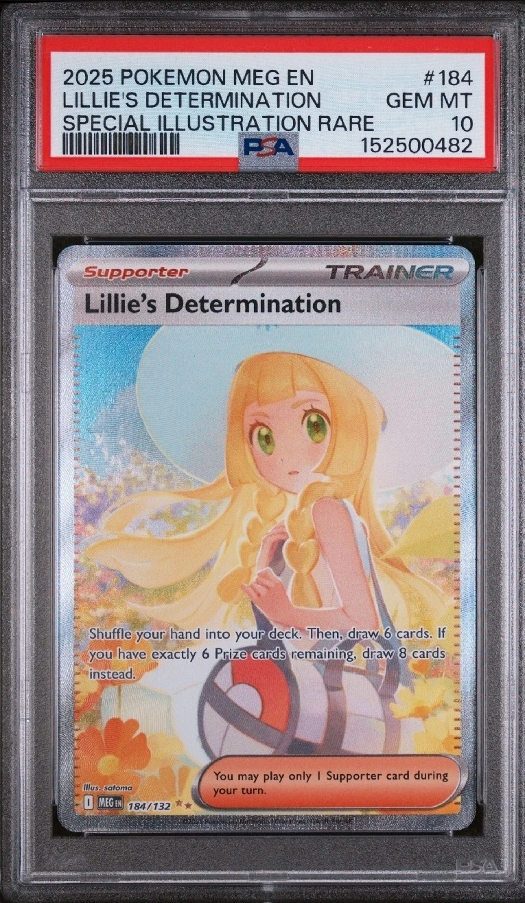 Lillie's Determination - Mega Evolution #184 Price & Value ($59.72