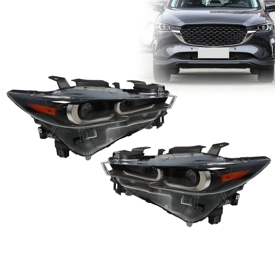 For 2022-2024 Mazda CX-5 Pair Clear Lens Full LED Front Headlights Assembly Foto 3 de 4