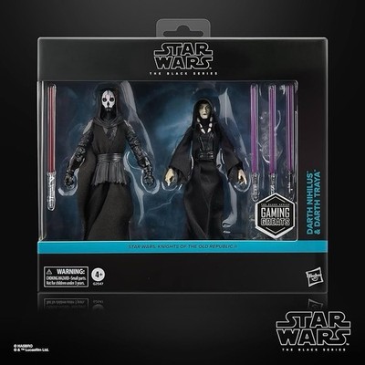 Star Wars Black Series KOTOR Darth Nihilus & Darth Traya Amazon 2-Pack