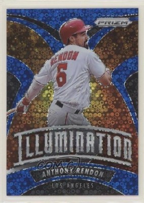 2020 Prizm Illumination Quick Pitch Blue Donut Circle /199 Anthony Rendon 9o3