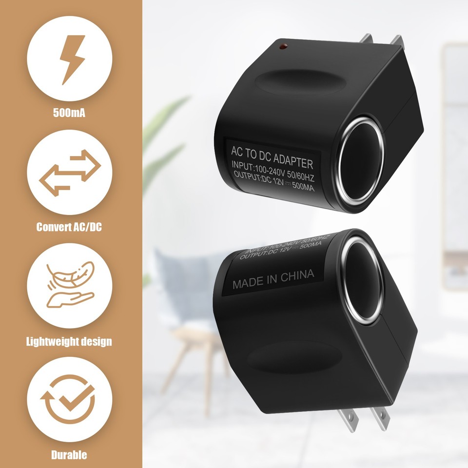 AC DC Wandler Steckdose Versorgung AC 110V - 220V auf Auto DC 12V ...