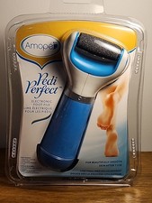 Amope Pedi Perfect Electronic Pedicure Foot File Callus- Blue