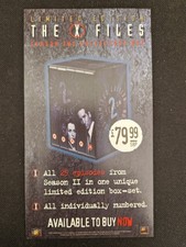 Akte X - 1997 - Staffel 2 VHS Collectors Box - Faltblatt/Flyer #W915