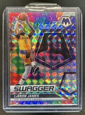 2021-22 Panini Mosaic LeBron James Swagger #2 Lakers