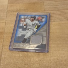 2026 Topps Series 1 Anthony Volpe Relic Blue  /150 Yankees