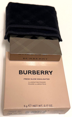 BURBERRY Fresh Glow Highlighter ROSE GOLD 04 Luminous Powder, Baked Powder
