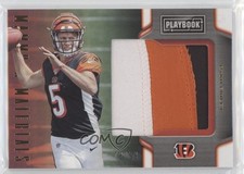 2019 Panini Playbook Mammoth Material Prime 76/99 Ryan Finley #MM-6 s3g