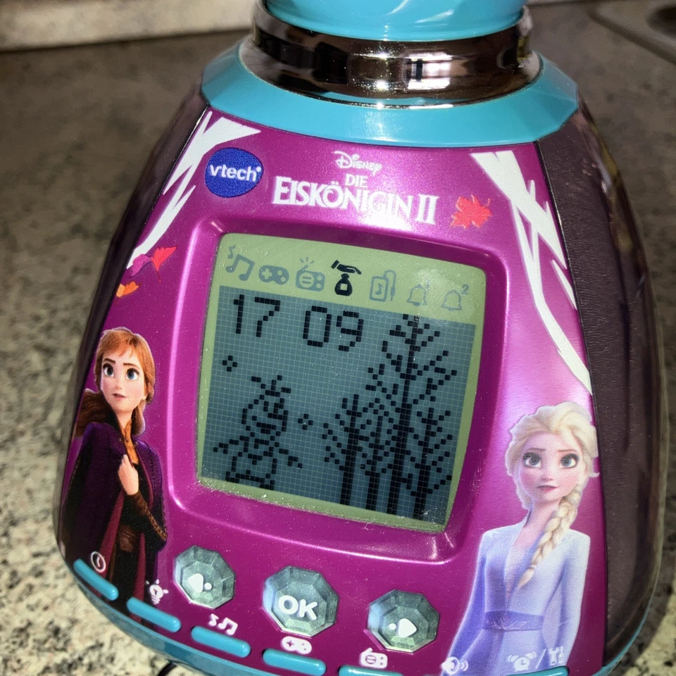 VTech Wecker Radio KidiMagic Colour Show Eisenkonigin  (voll funktionsfähig) - Bild 4 von 4