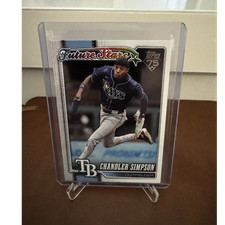Topps 2024 Series 1 Future Stars Chandler Simpson #342 Tampa Bay Rays
