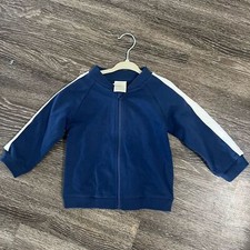 NWT - First Impressions - Boys Racing Striped Tracker Jacket 24mts.