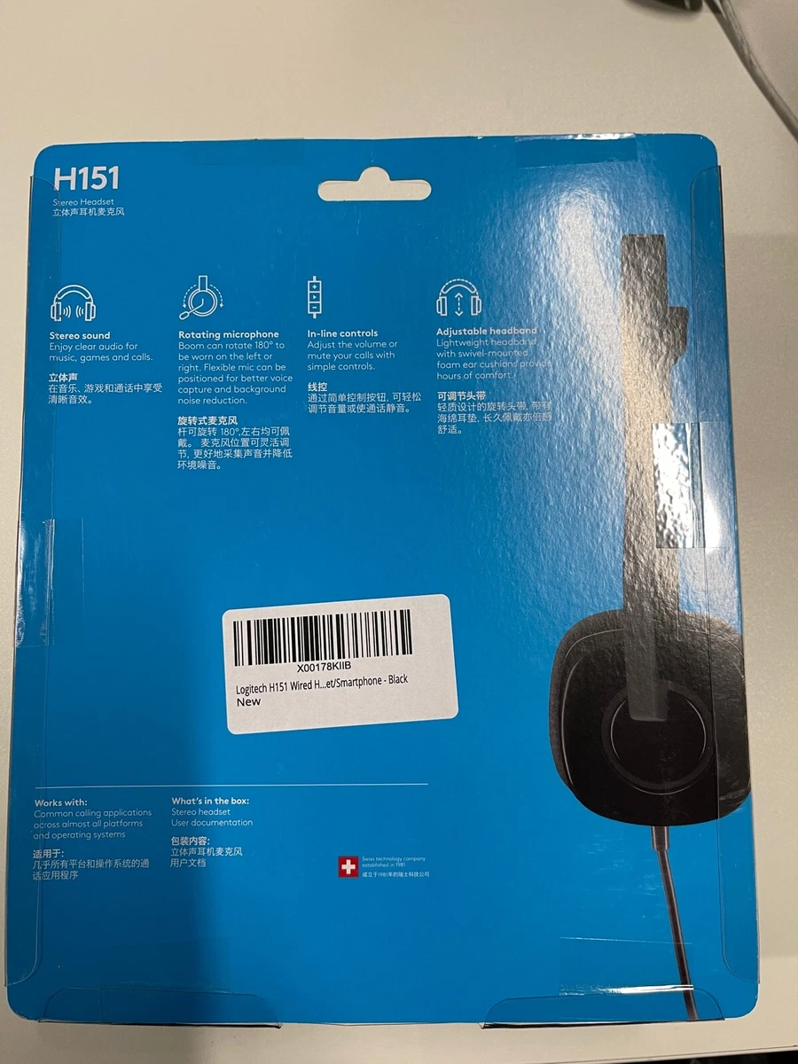 Logitech h151 headset deals