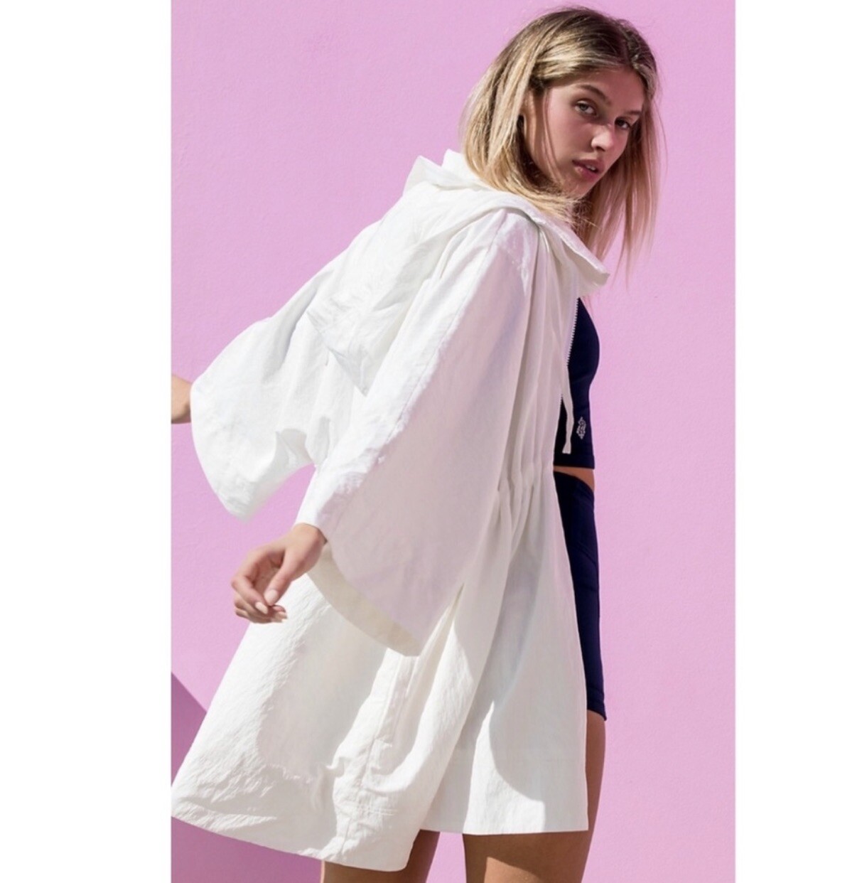Free People Pirouette Jacket in White 