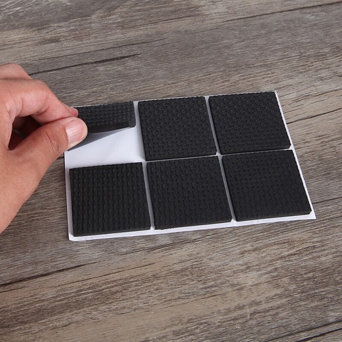 Self Adhesive Floor Protectors Chair Leg Pads Table Rubber Pad Feet Anti Scratch - Picture 4 of 16