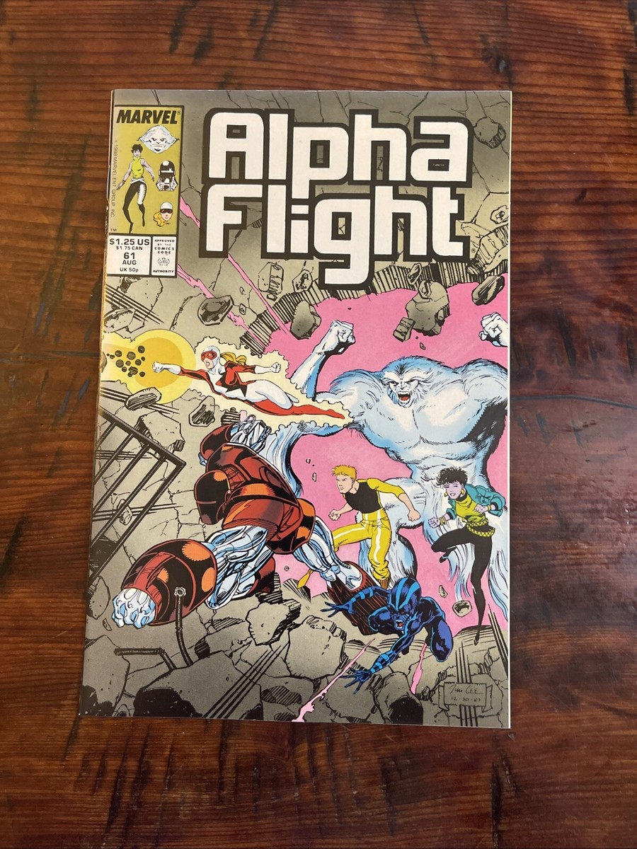 Alpha Flight 1988 #61 Marvel Comic Book | eBay Alpha Flight 1988 #61 Marvel Comic Book | eBay
